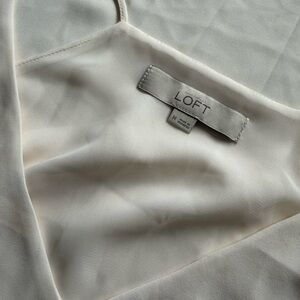 LOFT Soft Cream Blouse
